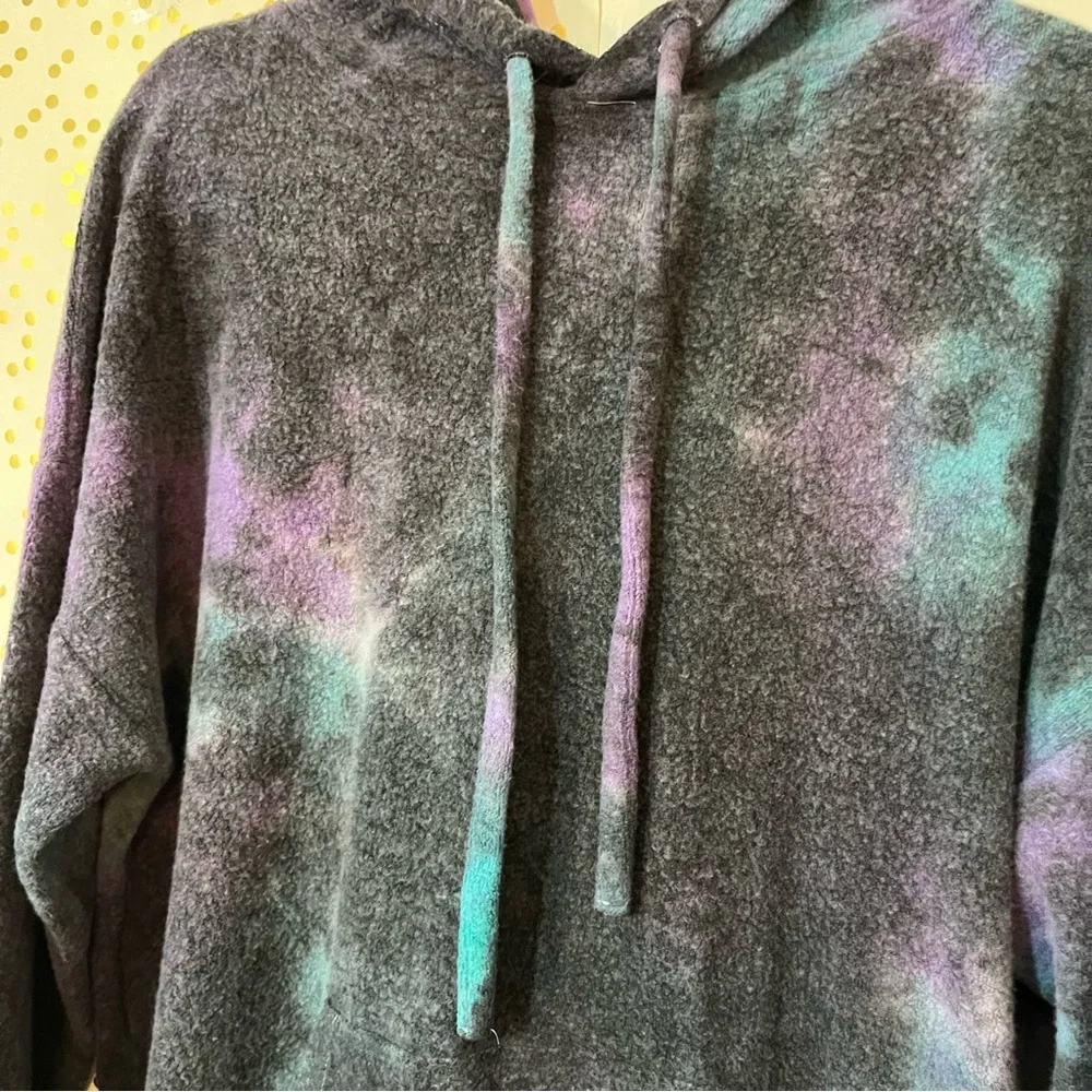 Soft Serve Cloud Cotton Unisex Tie-Dye Hoodie size Large - Picture 8 of 15